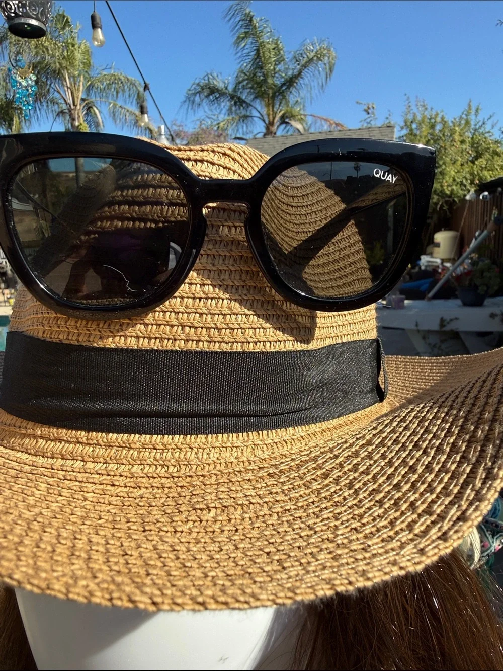 Quay New Polarized Black Cat Eye unisex sexy fun not too cat